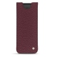 가죽 커버 Samsung Galaxy Fold - Lie de vin ( Pantone 5115C ) 