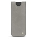 Funda de piel Samsung Galaxy Fold - Acier vintage ( Pantone 403C ) 