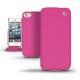 Housse cuir Apple iPhone 5  - Rose fluo
