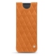 Custodia in pelle Samsung Galaxy Fold - Mandarine vintage - Couture