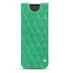 Lederschutzhülle Samsung Galaxy Fold - Menthe vintage - Couture
