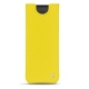 Capa em pele Samsung Galaxy Fold - Jaune fluo