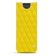 Capa em pele Samsung Galaxy Fold - Jaune fluo - Couture