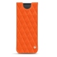가죽 커버 Samsung Galaxy Fold - Orange fluo - Couture