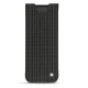 Lederschutzhülle Samsung Galaxy Fold - Abaca nero