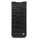 Capa em pele Samsung Galaxy Fold - Crocodile nero
