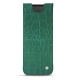 Samsung Galaxy Fold leather pouch - Crocodile pino