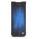 Lederschutzhülle Samsung Galaxy Fold - Bleu Patine