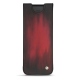 Pochette cuir Samsung Galaxy Fold - Rouge Patine