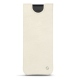 Funda de piel Samsung Galaxy Fold - Blanc escumo