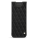 가죽 커버 Samsung Galaxy Fold - Negre poudro - Couture