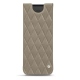 Samsung Galaxy Fold leather pouch - Darboun sabla - Couture