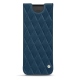 Custodia in pelle Samsung Galaxy Fold - Blu mediterran - Couture