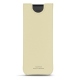 Custodia in pelle Samsung Galaxy Fold - Beige PU