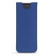 Pochette cuir Samsung Galaxy Fold - Bleu océan PU