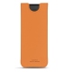 가죽 커버 Samsung Galaxy Fold - Orange PU