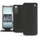 Custodia in pelle Sony Xperia 5 - Noir ( Nappa - Black ) 