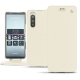 レザーケース Sony Xperia 5 - Blanc (  Nappa - White ) 