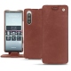 レザーケース Sony Xperia 5 - Passion vintage ( Glutton - Red ) 