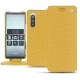 Sony Xperia 5 leather case - Mimosa ( Pantone 141C ) 