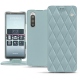 Lederschutzhülle Sony Xperia 5 - Bleu ciel - Couture ( Nappa - Pantone 277C ) 