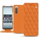 Funda de piel Sony Xperia 5 - Orange - Couture ( Nappa - Pantone 1495U ) 