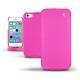 Lederschutzhülle Apple iPhone 5S  - Rose fluo