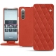 Custodia in pelle Sony Xperia 5 - Arange clouquié - Couture