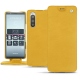 Housse cuir Sony Xperia 5 - Jaune soulèu