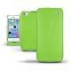 Lederschutzhülle Apple iPhone 5S  - Vert fluo