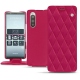Funda de piel Sony Xperia 5 - Rose fluo - Couture