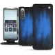 Funda de piel Sony Xperia 5 - Bleu Patine