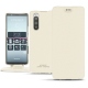 Custodia in pelle Sony Xperia 5 - Blanc PU