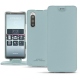 レザーケース Sony Xperia 5 - Bleu Ciel PU