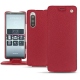 レザーケース Sony Xperia 5 - Rouge passion
