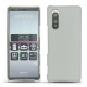 Custodia in pelle Sony Xperia 5 - Gris ( Nappa - Pantone W428C ) 
