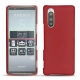 Custodia in pelle Sony Xperia 5 - Rouge ( Nappa - Pantone 199C ) 