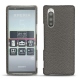 Custodia in pelle Sony Xperia 5 - Anthracite ( Pantone 424C ) 