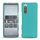 Funda de piel Sony Xperia 5 - Bleu fluo