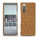 Custodia in pelle Sony Xperia 5 - Castan esparciate - Couture