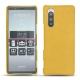 Custodia in pelle Sony Xperia 5 - Jaune soulèu