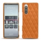 Custodia in pelle Sony Xperia 5 - Mandarine vintage - Couture