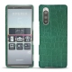 가죽 커버 Sony Xperia 5 - Crocodile pino