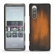Funda de piel Sony Xperia 5 - Marron Patine