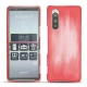 Sony Xperia 5 leather cover - Rose Patine