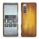 Custodia in pelle Sony Xperia 5 - Doré Patine