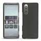 Coque cuir Sony Xperia 5 - Noir PU