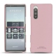Capa em pele Sony Xperia 5 - Rose PU
