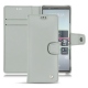 Sony Xperia 5 leather case - Gris ( Nappa - Pantone W428C ) 