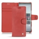 Funda de piel Sony Xperia 5 - Cerise vintage ( Pantone 185C ) 